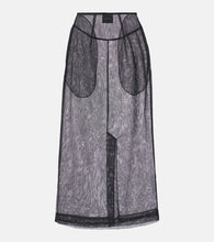 Simone Rocha Sheer tulle pencil skirt - Simone Rocha 薄纱铅笔裙
