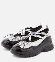 Simone Rocha Tracker satin flats