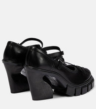 Simone Rocha Trek leather pumps