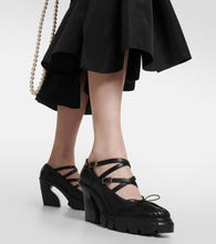 Simone Rocha Trek leather pumps