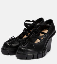 Simone Rocha Trek leather pumps