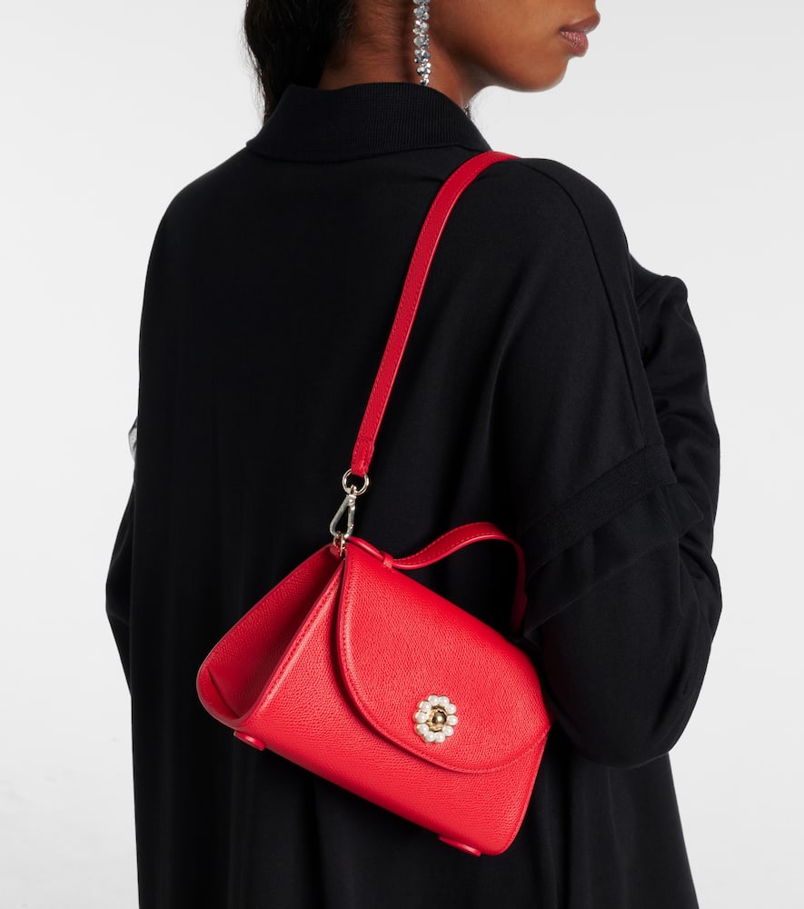 Simone Rocha Valentine leather shoulder bag