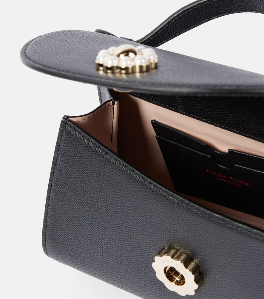 Simone Rocha Valentine leather shoulder bag