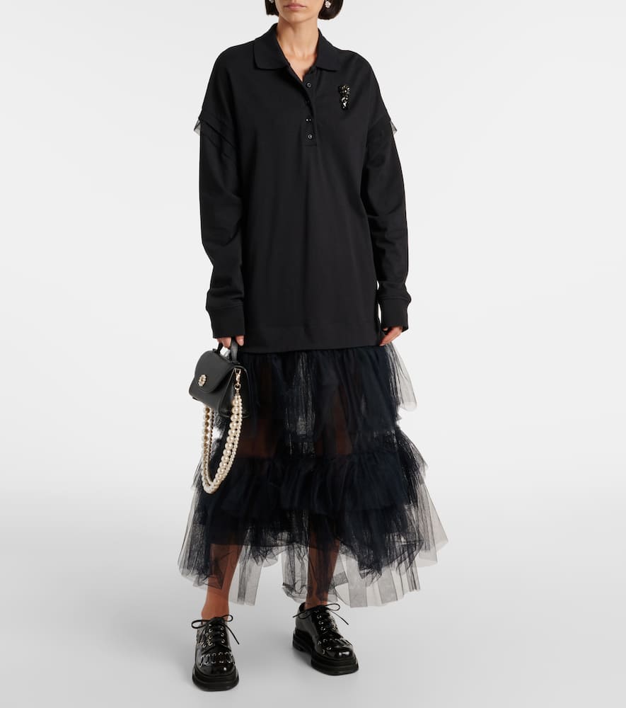 Simone Rocha Valentine leather shoulder bag