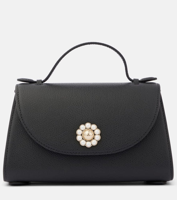 Simone Rocha Valentine leather shoulder bag. Shop Simone Rocha Top-Handle Bags for women now.