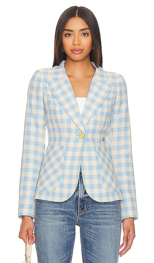 Smythe Patch Pocket Duchess Jacket in Blue