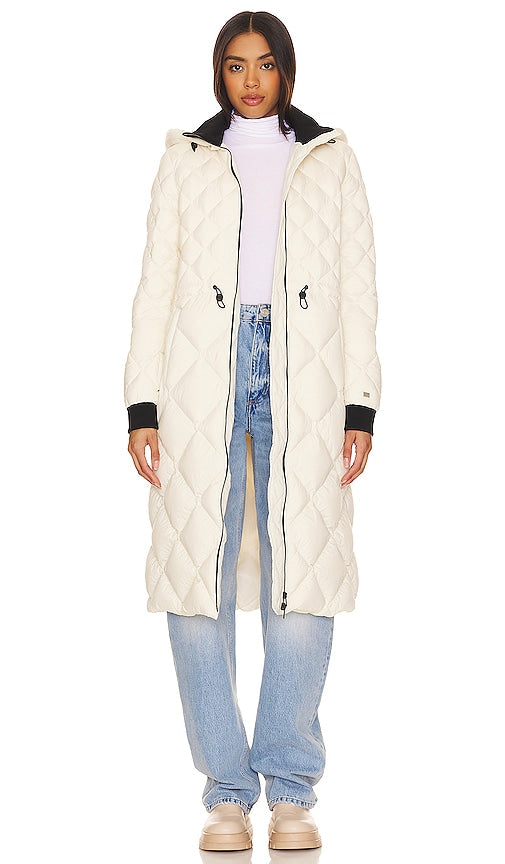 Soia & Kyo Aime Coat in White - Soia & Kyo Manteau Aime en Blanc - Soia & Kyo Aime 白色外套 - Soia & Kyo Aime Mantel in Weiß - Soia & Kyo Aime 코트화이트 색상 - Cappotto Soia & Kyo Aime in bianco