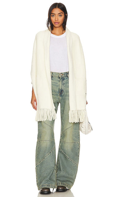 Soia & Kyo Danela Sweater in White - Soia & Kyo Pull Danela en Blanc - Soia & Kyo Danela 白色毛衣 - Soia & Kyo Danela Pullover in Weiß - Soia & Kyo Danela 스웨터화이트 색상 - Maglione Soia & Kyo Danela in bianco