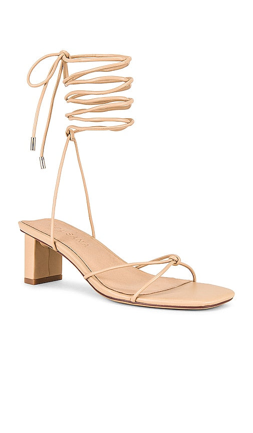 Sol Sana Honey Mid Heel in Beige