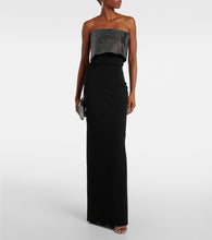 Solace London Brandi embellished gown