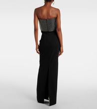 Solace London Brandi embellished gown