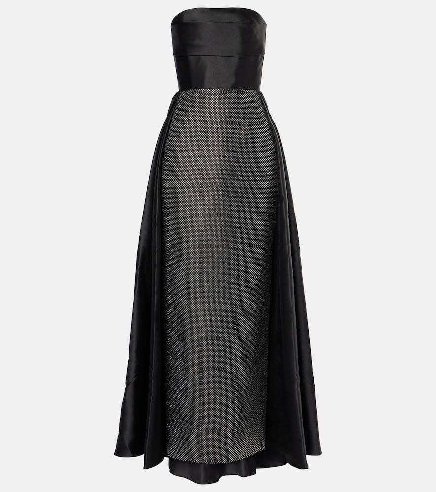 Solace London Embellished corset gown. Solace London 缀饰紧身胸衣礼服