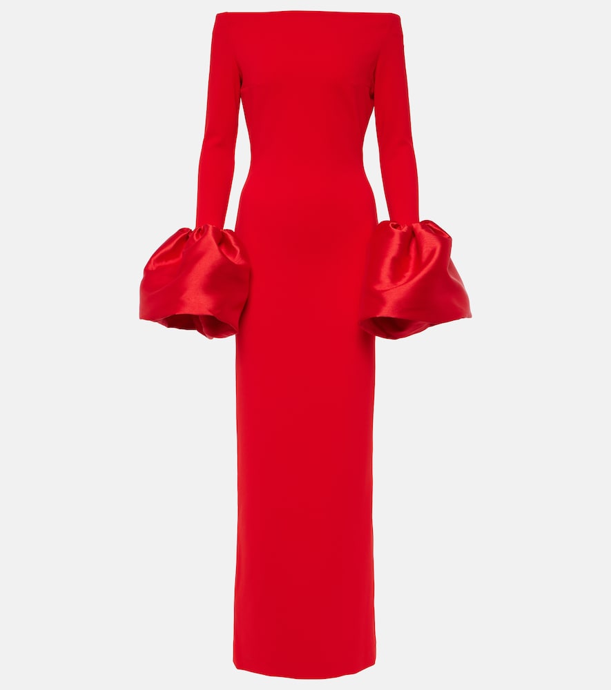 Solace London Talia off-shoulder  gown. Solace London Talia 露肩礼服