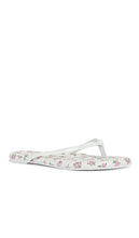 Solei Sea Floral Sandal in White