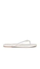 Solei Sea Indie Classics in White | Icy Flip Flop Sandals for Women