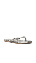 Solei Sea Vivie Sandal in Metallic Silver