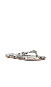 Solei Sea Vivie Sandal in Metallic Silver
