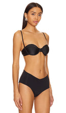Solid & Striped Maisie Bikini Top in Black