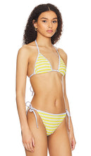 Solid & Striped The Iris Bikini Top in Lemon