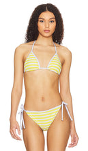 Solid & Striped The Iris Bikini Top in Lemon - Haut de bikini The Iris uni et rayé en citron - 纯色和条纹 Iris 柠檬色比基尼上衣 - Solides und gestreiftes The Iris Bikinioberteil in Zitrone - Solid & Striped THE IRIS 비키니 탑 - Top bikini Iris tinta unita e a righe in limone