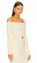 Song of Style Amiel Asymmetrical Cardigan in Ivory