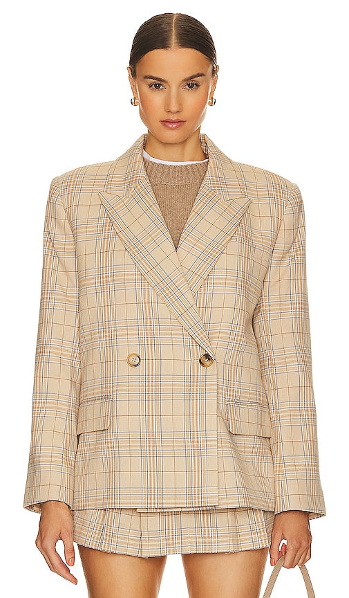 Song of Style Ansley Blazer in Beige