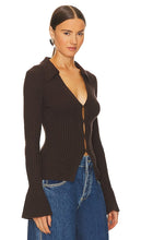 Song of Style Juliet Cardigan in Chocolate