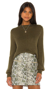 Song of Style Ollie Sweater in Olive - Chandail Ollie Song of Style en olive - Song of Style Ollie 橄榄色毛衣 - Song of Style Ollie Pullover in Oliv - Song of Style 올리 스웨터 올리브 색상 - Maglione Ollie Song of Style in verde oliva