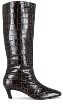 Song of Style Roman Boot in Brown - Botte romaine Song of Style en marron - Song of Style 棕色罗马靴 - Song of Style Römerstiefel in Braun - Song of Style 로만 부츠 브라운 색상 - Song of Style Stivale romano in marrone