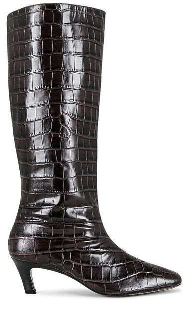 Song of Style Roman Boot in Brown - Botte romaine Song of Style en marron - Song of Style 棕色罗马靴 - Song of Style Römerstiefel in Braun - Song of Style 로만 부츠 브라운 색상 - Song of Style Stivale romano in marrone