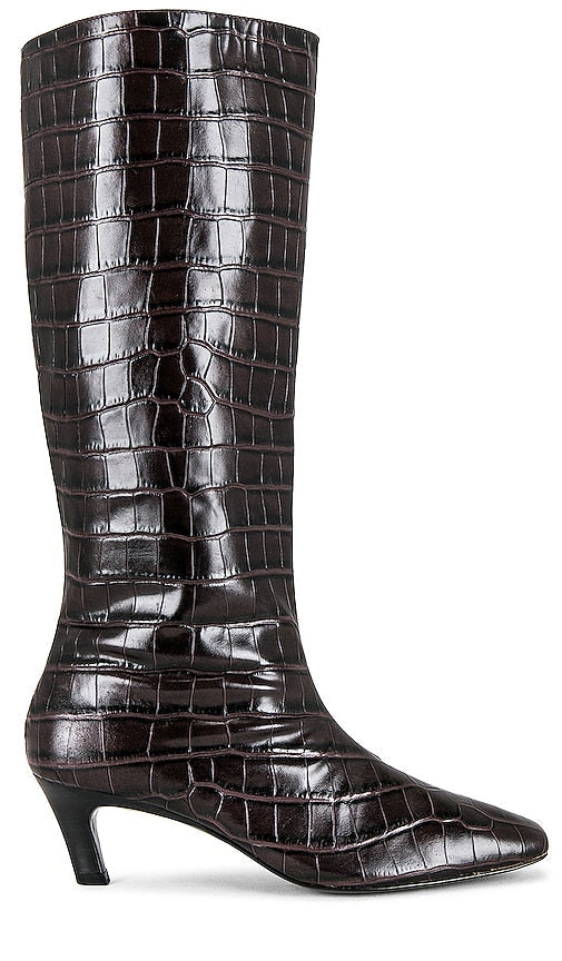 Song of Style Roman Boot in Brown - Botte romaine Song of Style en marron - Song of Style 棕色罗马靴 - Song of Style Römerstiefel in Braun - Song of Style 로만 부츠 브라운 색상 - Song of Style Stivale romano in marrone