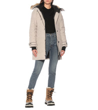 Sorel Caribou shearling and nubuck snow boots