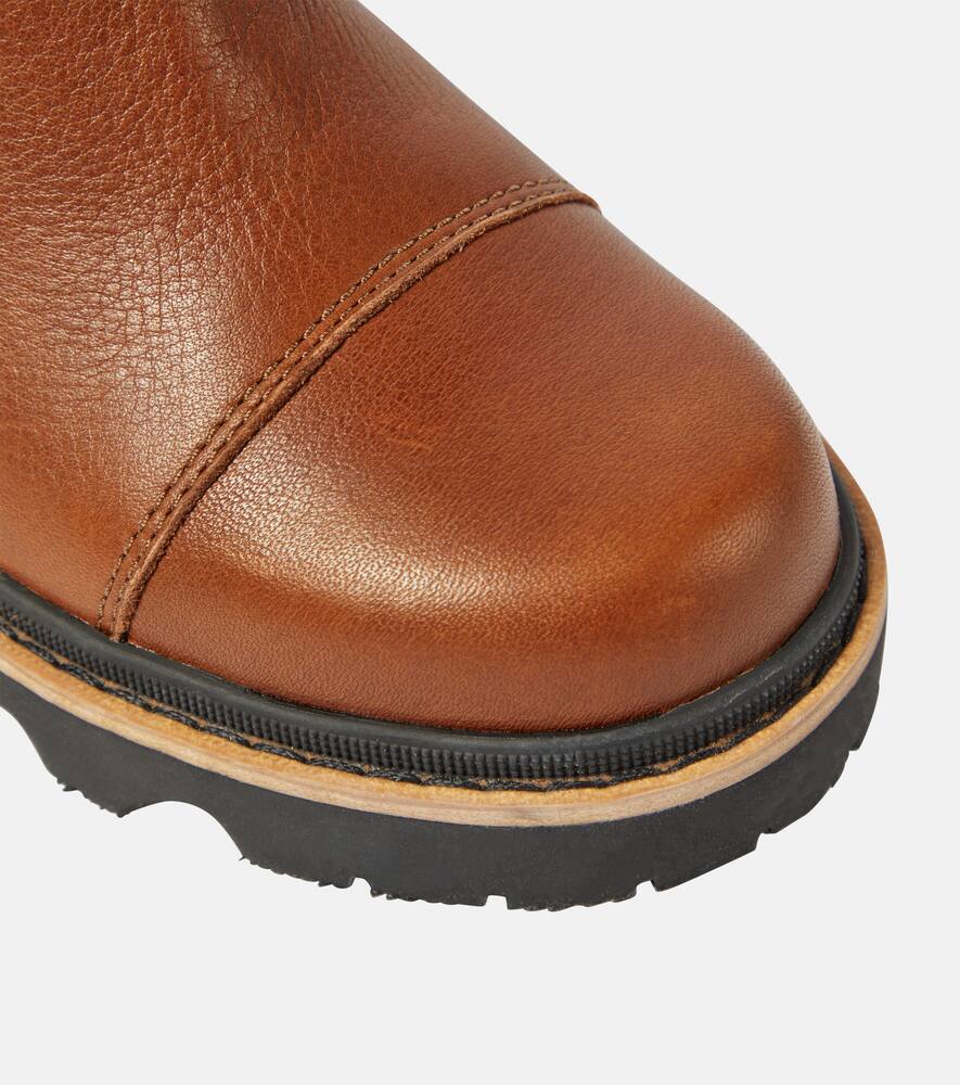 Sorel Joan Now leather Chelsea boots