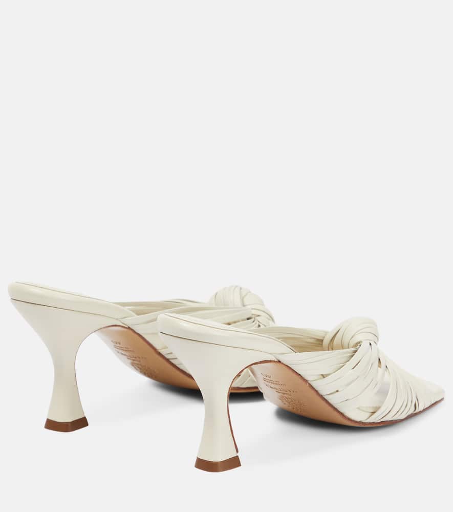 Souliers Martinez Alcala leather mules