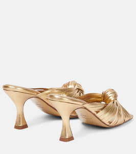 Souliers Martinez Alcala leather mules