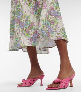 Souliers Martinez Alcala leather mules