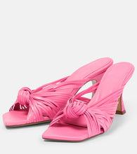 Souliers Martinez Alcala leather mules