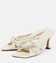 Souliers Martinez Alcala leather mules
