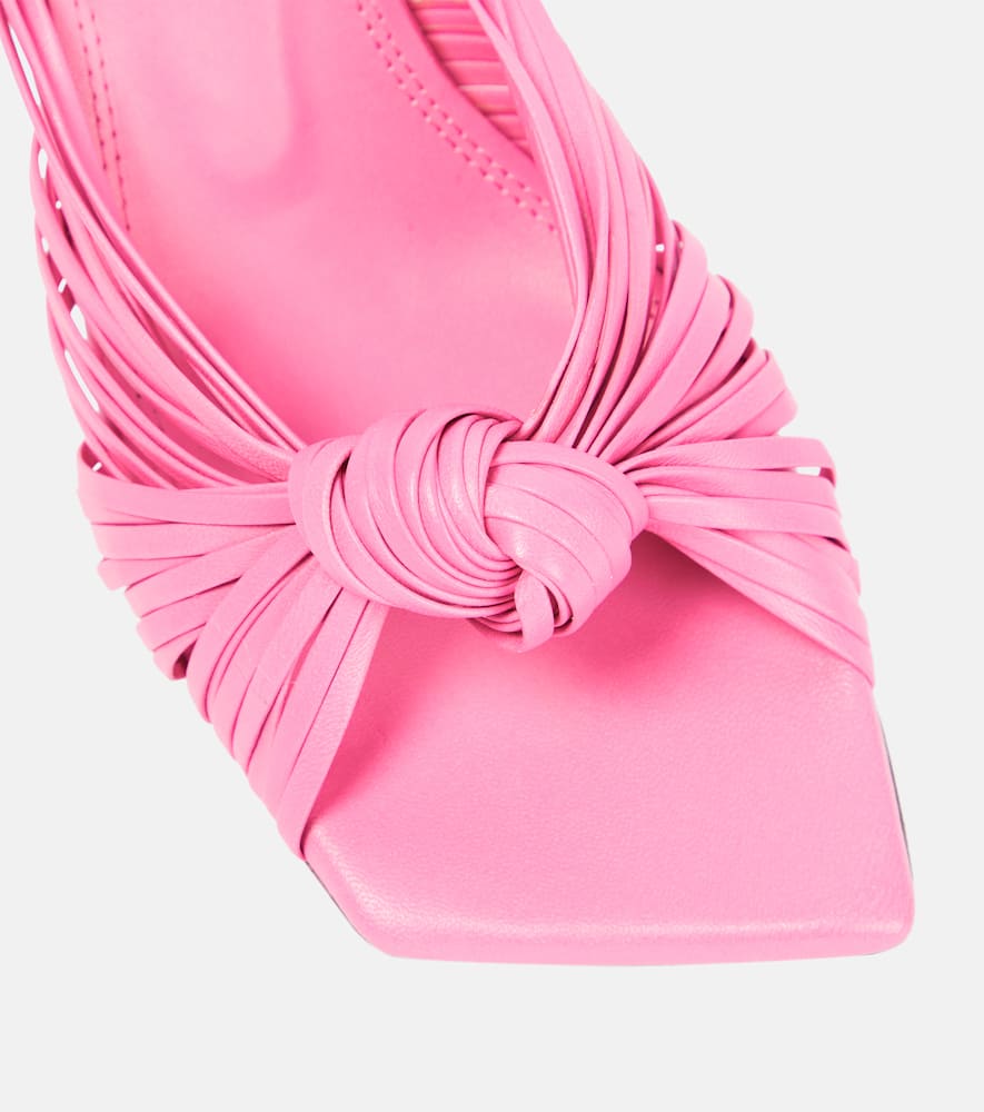 Souliers Martinez Alcala leather mules