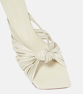 Souliers Martinez Alcala leather mules