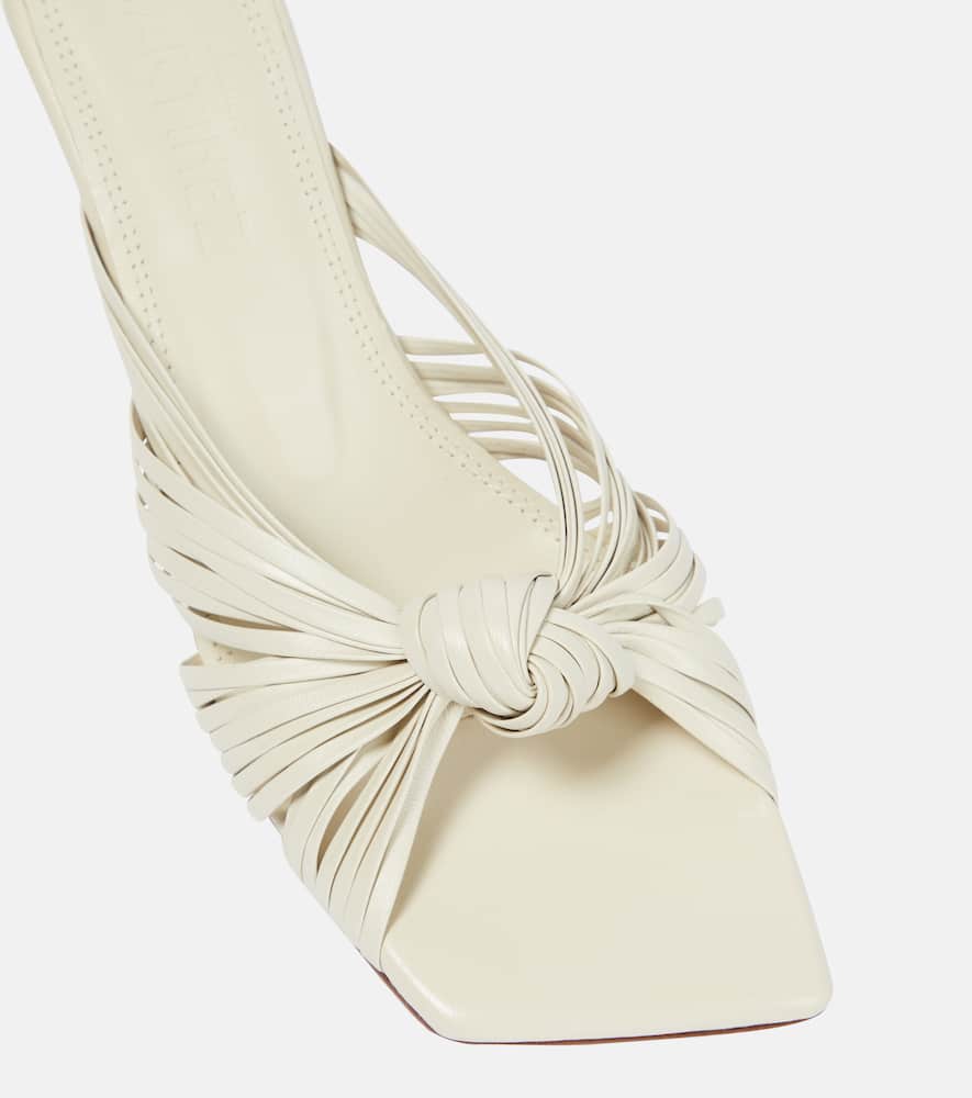 Souliers Martinez Alcala leather mules