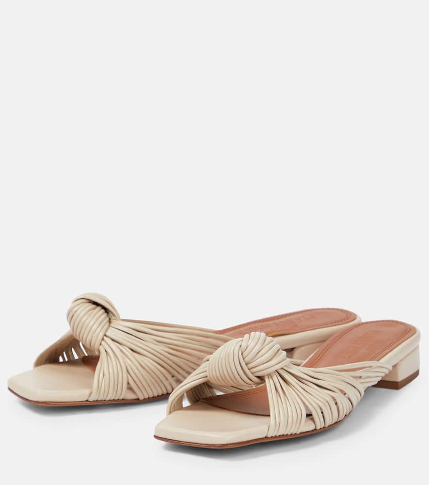 Souliers Martinez Alicante leather mules