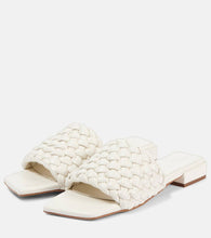 Souliers Martinez Aster woven leather slides