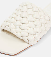 Souliers Martinez Aster woven leather slides