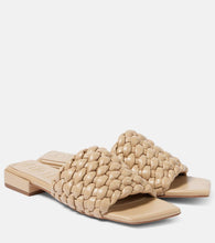 Souliers Martinez Aster woven leather slides