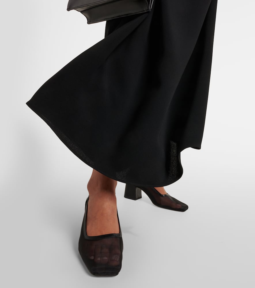 Souliers Martinez Balles tulle pumps