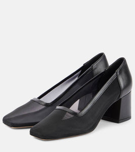 Souliers Martinez Balles tulle pumps