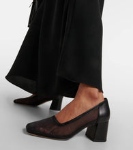 Souliers Martinez Balles tulle pumps