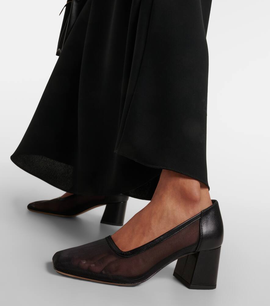 Souliers Martinez Balles tulle pumps