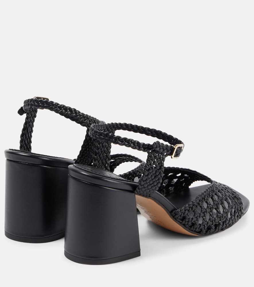 Souliers Martinez Capri woven leather sandals
